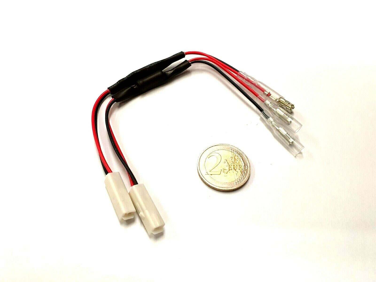 Adapter Kabel mit Widerstand LED Blinker für Kawasaki, 5W/27Ohm