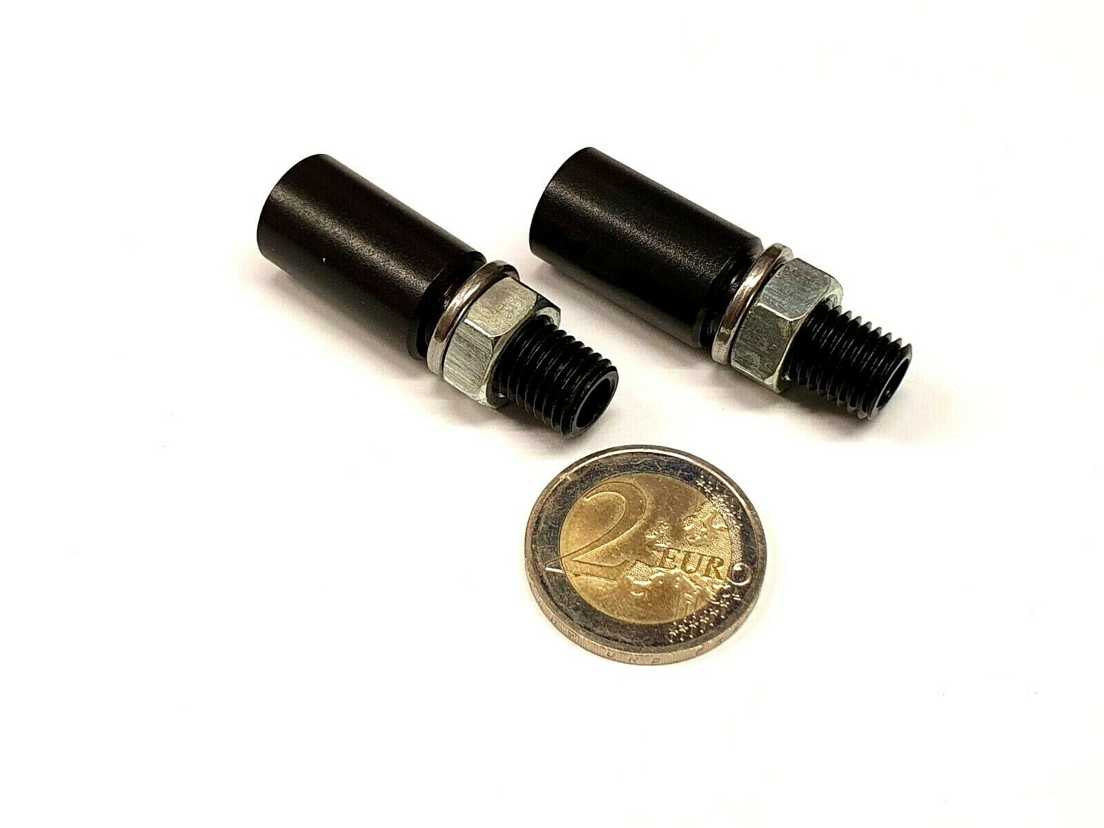 Blinker Adapter 25mm M10 auf M10 Blinkerverlängerung Adapter