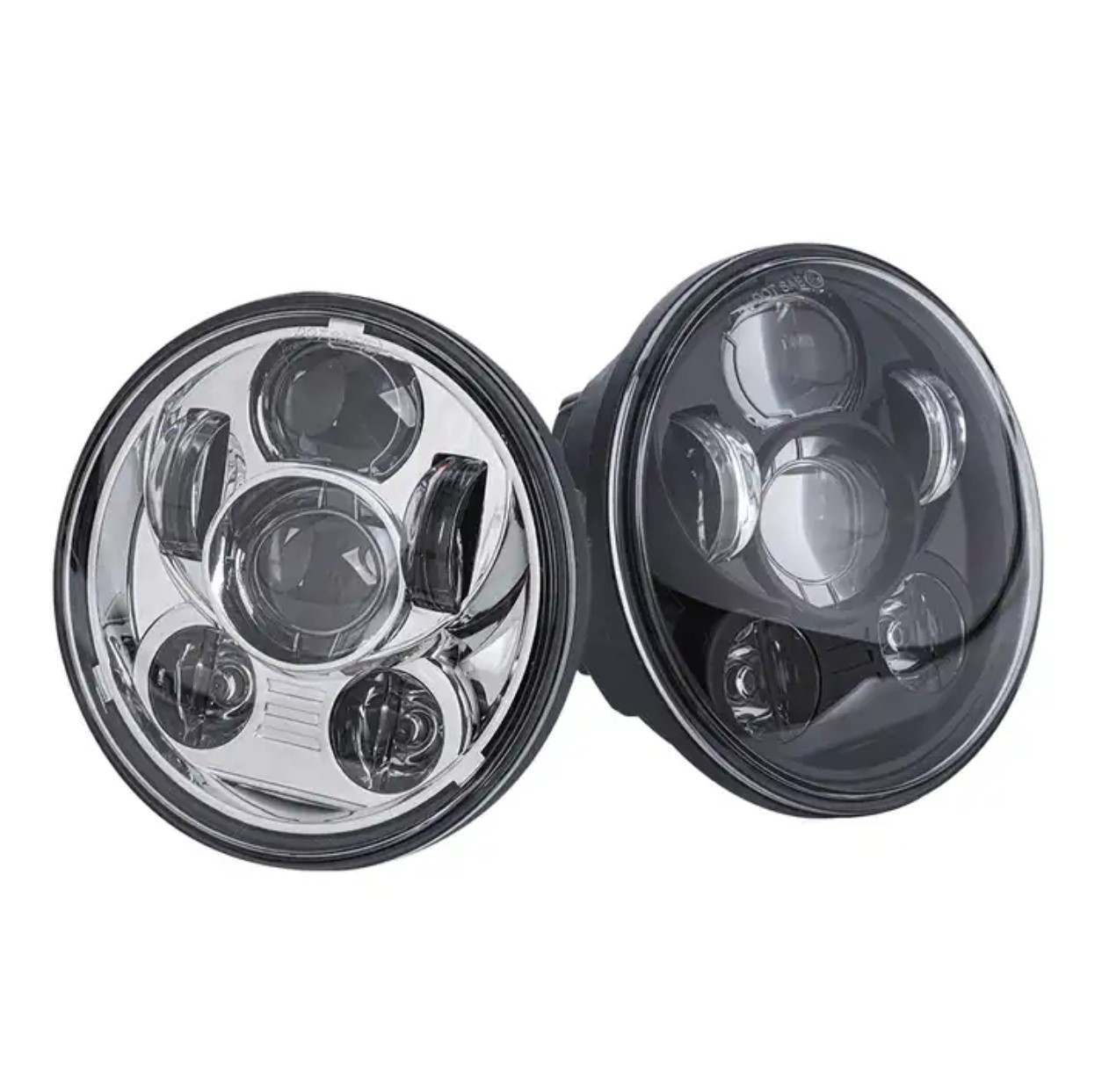 Adapterkabel für LED Scheinwerfer mit 2 Lampen 5,75" Harley Davidson 