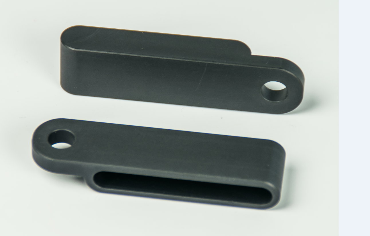 JS-Parts Led-Mini Blinker Stripe, mit Gehäuse schwarz eloxiert