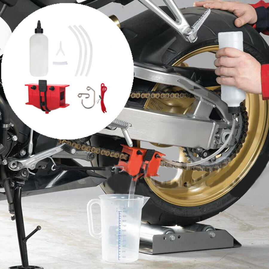Motorrad Kettenreinigung Schmiermittel Schmierwerkzeug Kettenreiniger universal