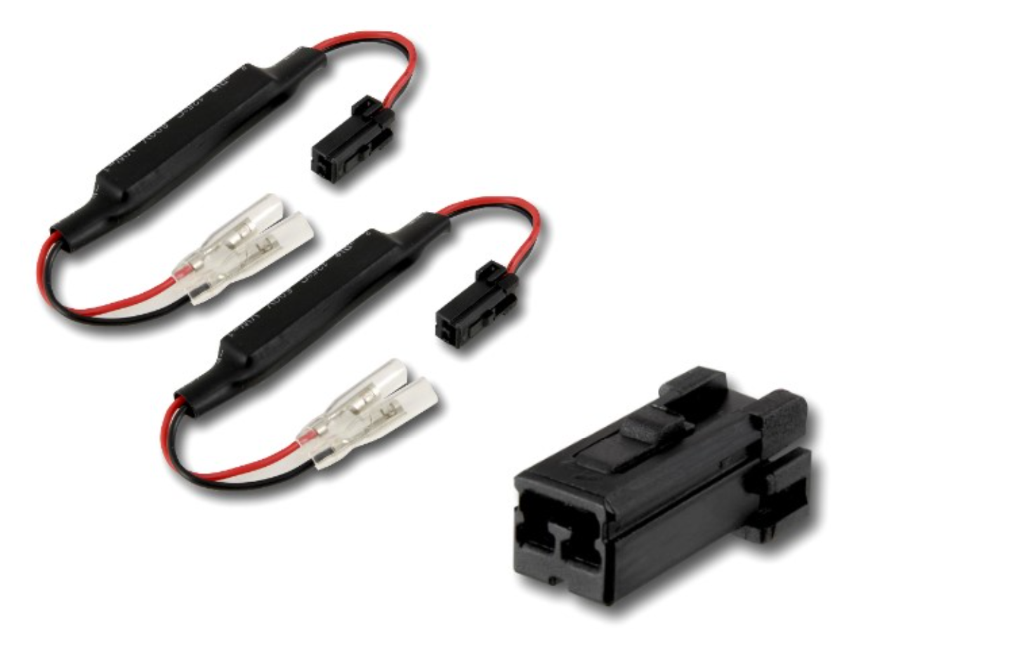 Adapter Kabel mit Widerstand LED Blinker für Harley Davidson Modelle 10W 20Ohm