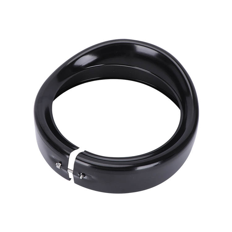 Zierring für LED Scheinwerfer 5,75" Harley Davidson, schwarz Trim Ring