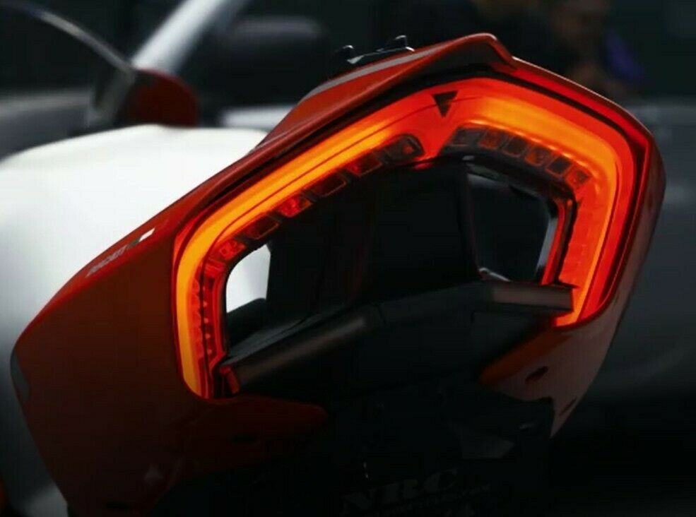 Ducati V4 V2 S Panigale Streetfighter Rücklicht mit Bremslicht