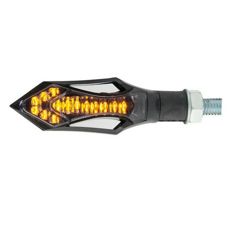 LED Blinker schwarz E-geprüft Top Qualität
