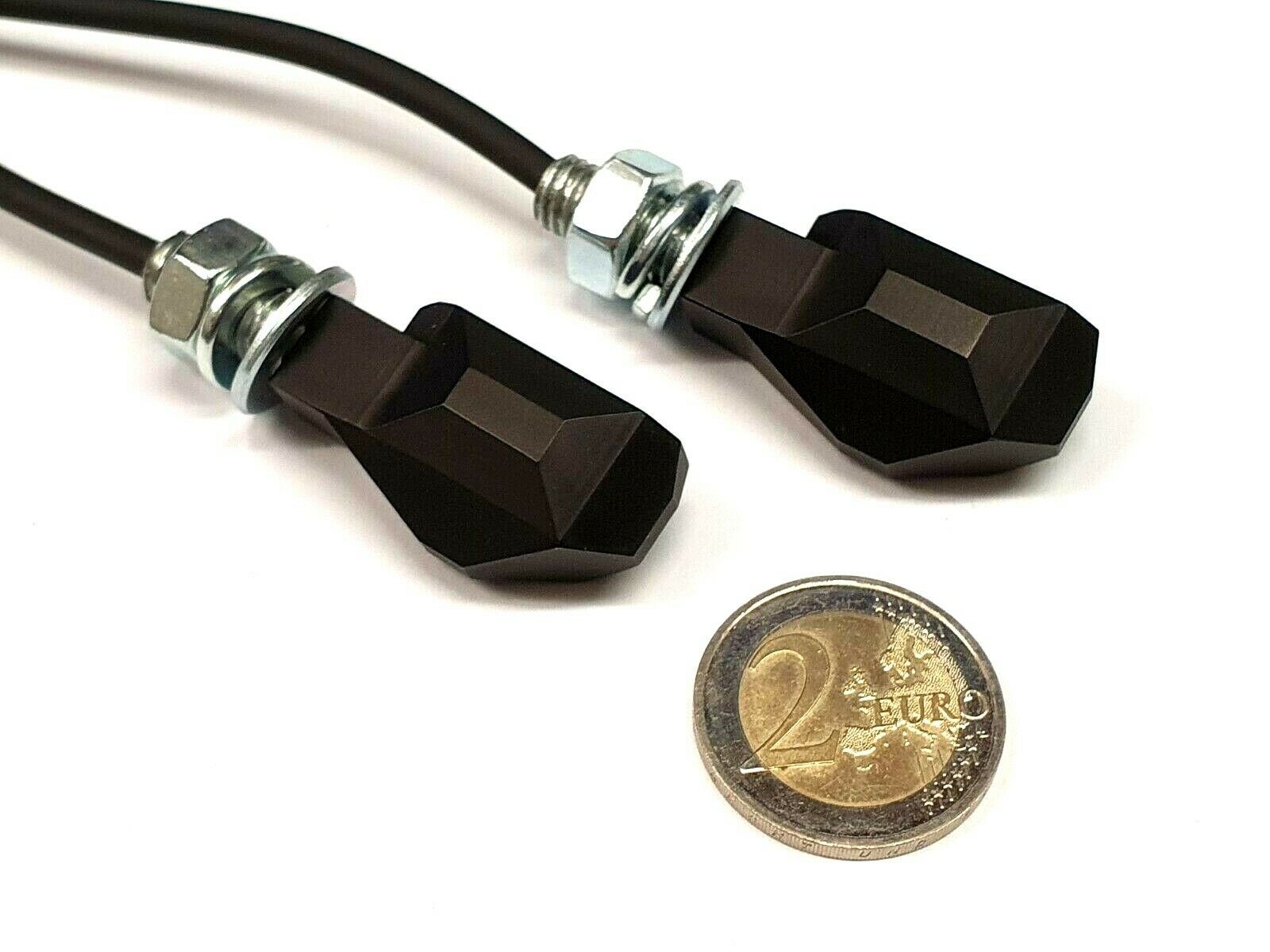 Led-Mini Blinker "Stealth I" universal, Top Qualität! CNC-gefräst, E-geprüft