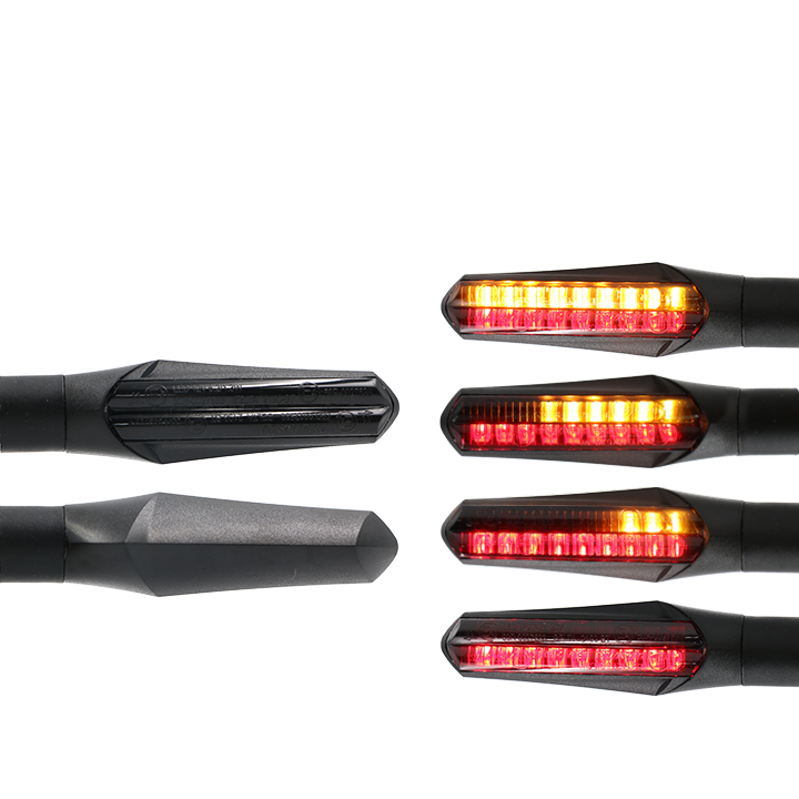 LED Lauflicht Blinker Sequentiell Laufeffekt mit Bremslicht, getönt