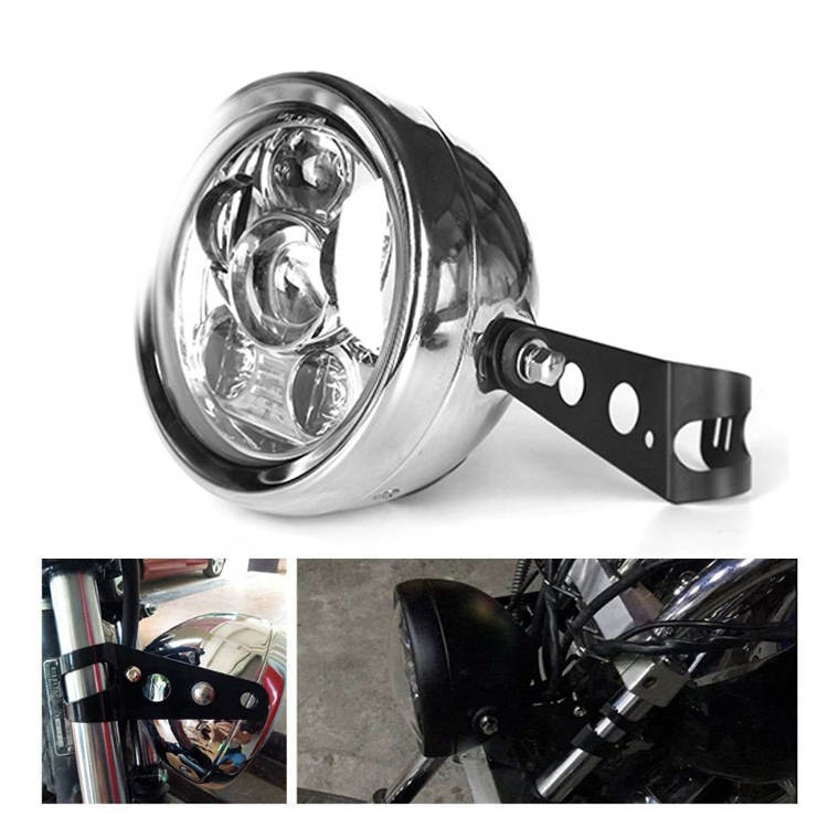 Gehäuse für LED Scheinwerfer 5,75" Harley Davidson, chrome