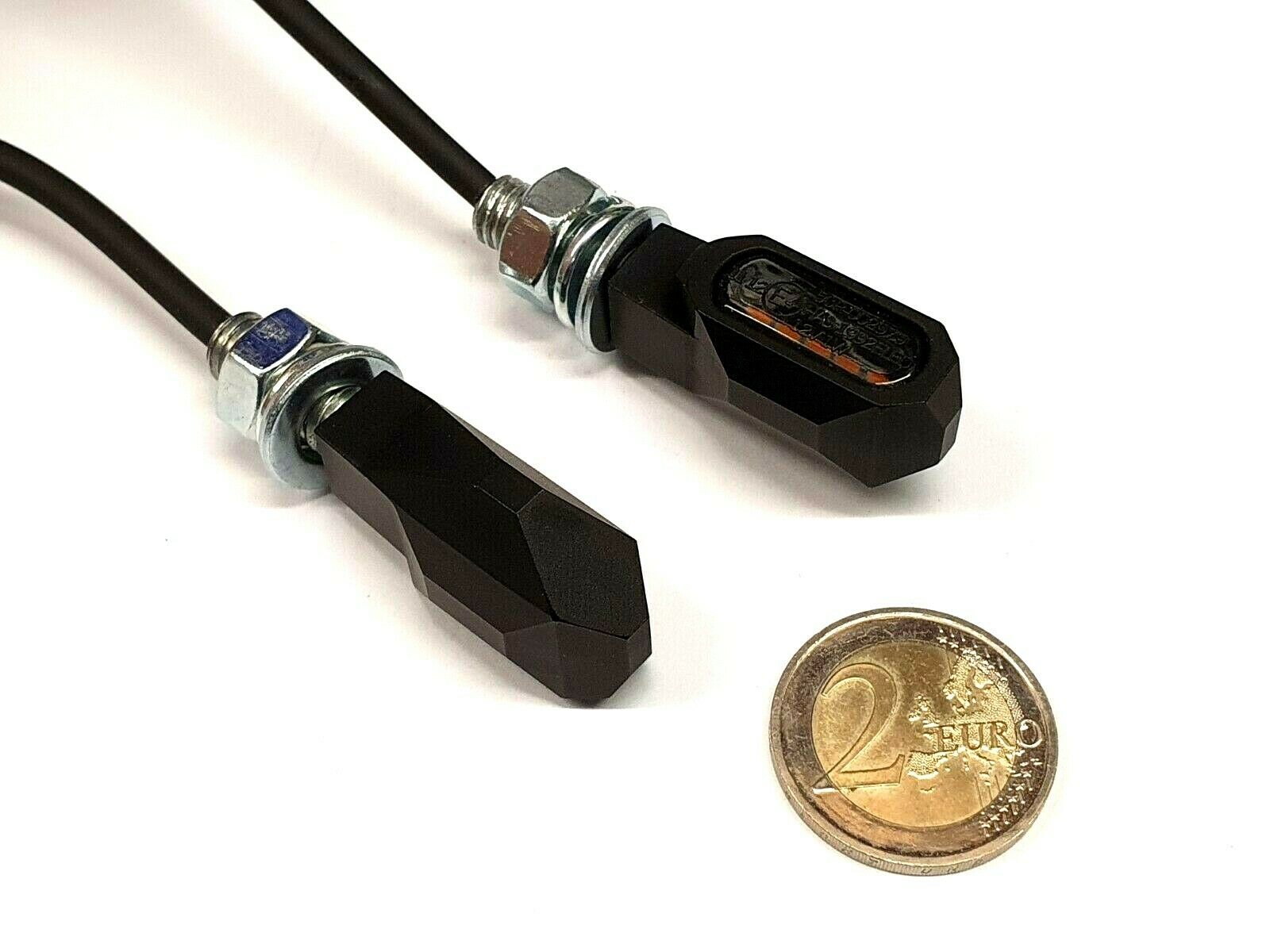Led-Mini Blinker "Stealth I" universal, Top Qualität! CNC-gefräst, E-geprüft